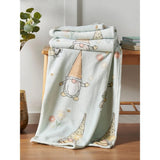 Catherine Lansfield Spring Gonks Cosy Fleece Throw In Mint