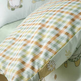 Catherine Lansfield Spring Gonks Reversible Single Duvet Cover Set In Mint Green