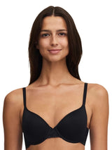 Chantelle Comfort Day To Night Underwired Memory Foam T-Shirt Bra In Black