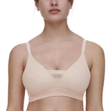Chantelle Easy Bliss Non Wired T-shirt Bra in Golden Beige