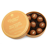 Charbonnel et Walker Milk Hazelnut Cream Truffles with Edible Gold Leaf, 120g
