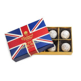 Charbonnel et Walker Union Jack Milk Sea Salt Caramel Truffles, 6 pieces