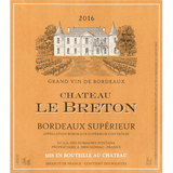 Chateau Le Breton, Bordeaux Superieur 2016 - Magnum