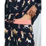Chelsea Peers Christmas Dogs Long Pyjama Set