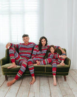 Chelsea Peers Christmas Long Pyjama Set in Nutcracker Print