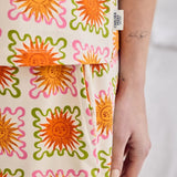 Chelsea Peers Organic Cotton Sunshine Tile Print Cami Short Pyjama Set