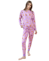 Chelsea Peers Party Dogs Print Long Pyjama Set