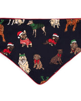 Chelsea Peers Pet 12 Dogs of Christmas Print Neckerchief