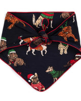 Chelsea Peers Pet 12 Dogs of Christmas Print Neckerchief
