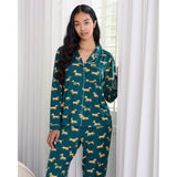 Chelsea Peers Sausage Dog Stroll Print Long Pyjama Set