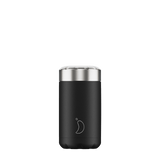 Chilly's Food Pot Monochrome In Black 500ml