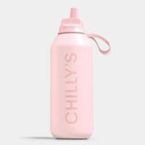 Chilly's Series 2 Flip Bottle In Blush Pink, 500ml