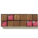 Choc on Choc I Love You Chocolate Message