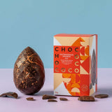 Chococo 'Outrageous Orange' DARK Chocolate Easter Egg - 175g (vf)