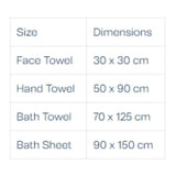 Christy Antalya Turkish Cotton Face Towel In Pale Rose
