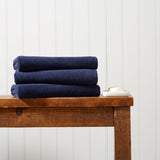 Christy Brixton Textured Towels in Midnight
