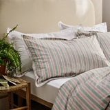 Christy Calder Stripe Duvet Set in Pink