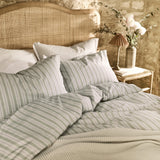 Christy Calder Stripe Standard Pillowcase Pair in Pink