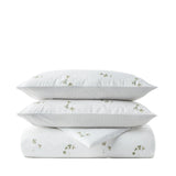 Christy Clover Duvet Set in Green Double