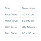 Christy Portobello Stripe Bath Towel In Birch