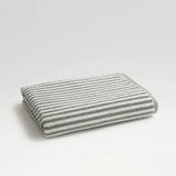 Christy Portobello Stripe Bath Towel In Sage