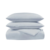 Christy Pure Organic Cotton Duvet Set in Blue Double