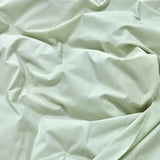 Christy Pure Organic Cotton King Size Duvet Set In Sage
