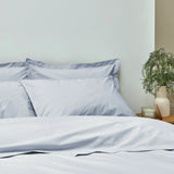Christy Pure Organic Cotton Oxford Pillowcases in Blue
