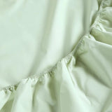 Christy Pure Organic Cotton Single Fitted Sheets In Sage