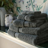 Christy Renaissance Egyptian Cotton Hand Towel In Ash Grey