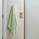 Christy Serene Bath Sheet In Cucumber