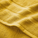 Christy Signum Bath Towel in Mustard