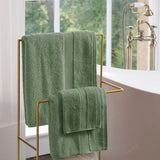 Christy Supreme Supima Cotton Guest Towels In Leaf Green