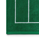 Christy Wimbledon Tennis Court 2025 Bath Towel in Green