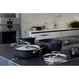 Circulon Style Anodized Large Family Casserole Dish & Lid - 26cm