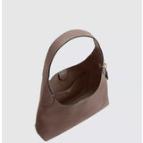 Coach Brooklyn 28 Leather Shoulder Bag In Dark Stone