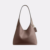 Coach Brooklyn 28 Leather Shoulder Bag In Dark Stone