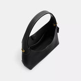 Coach Brooklyn Shoulder Bag 23 In Brass/Black