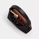 Coach Brooklyn Shoulder Bag 23 In Brass/Black