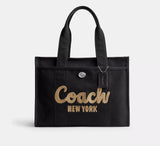 Coach Cargo Tote In Black