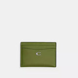 Coach Essential Card Case in Lh/Dark Lime