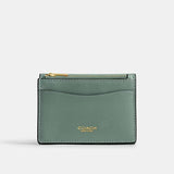 Coach Essential Card Holder Wallet In Sage Green