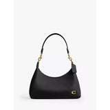 Coach Juliet Leather Shoulder Bag Shoulder In Black