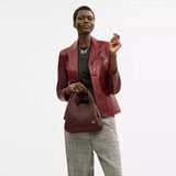 Coach Lana Shoulder Bag 23 In Brass/Maple