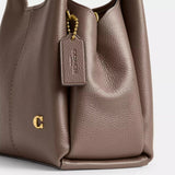Coach Lana Shoulder Bag 23 in Dark Stone