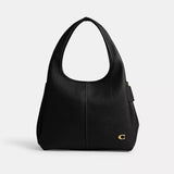 Coach Lana Shoulder Bag in Brass/Black