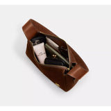 Coach Lola Shoulder Bag In Warm Brown Suede