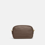 Coach Pebble Camera Bag Brass Bark Stone