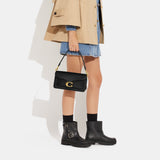 Coach Pebble Tabby Crossbody Bag Black