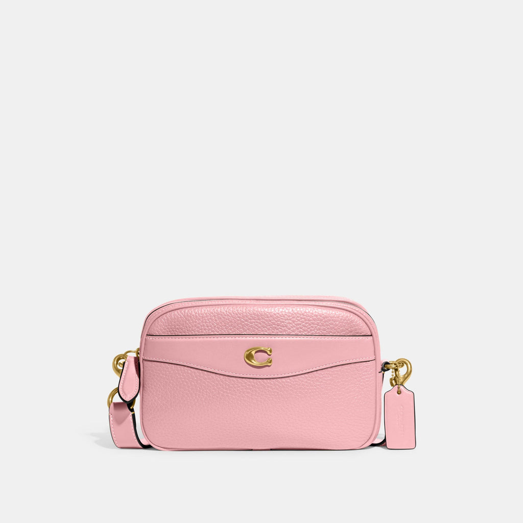 Coach cassie 2025 leather camera bag